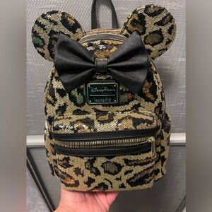 Loungefly cheetah backpack